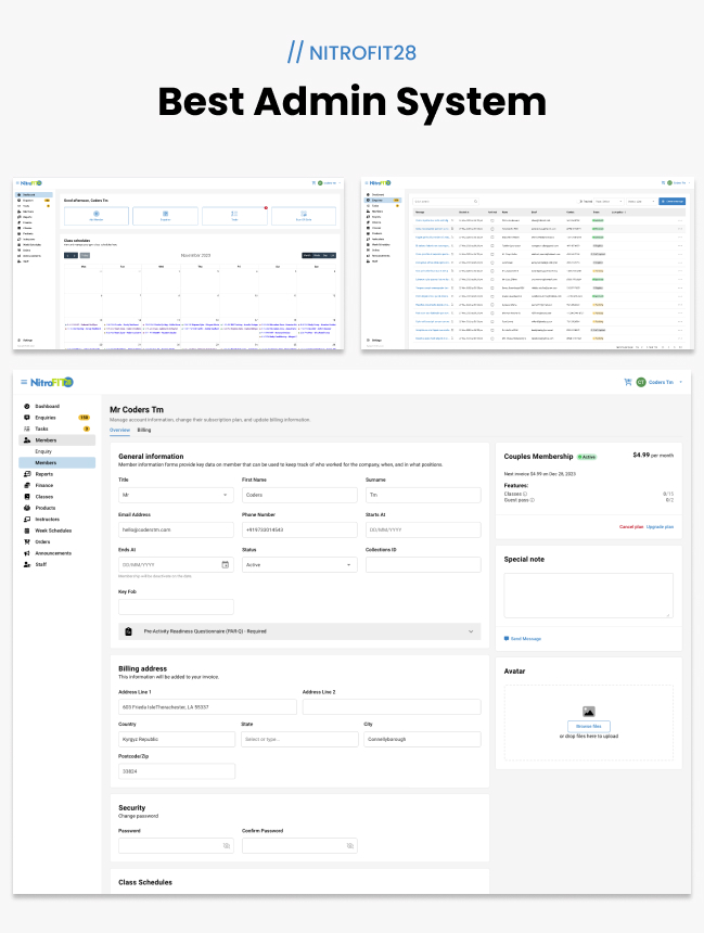 Gym & Fitness Management System